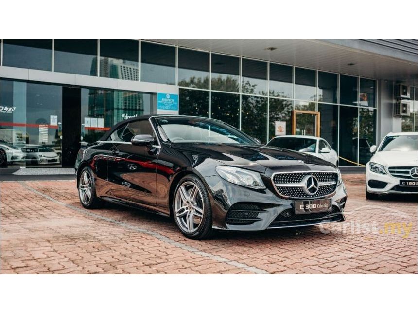 2019 mercedes benz e300 amg cabriolet 2.0- unreg- like new