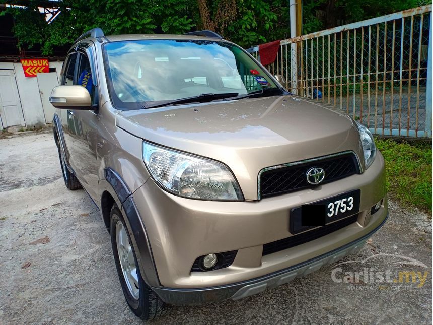 2010 toyota rush 1.5 g suv one owner, true year made