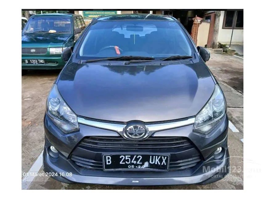 Jual Mobil Toyota Agya 2018 TRD 1.2 di DKI Jakarta Manual Hatchback Abu