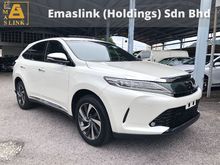 2017 Toyota Harrier 2.0 Turbo 235hp Sequential 3 LED Headlamp Panoramic Roof Power Boot Pre Crash Lane Departure Assist 360 Surround Camera Unreg