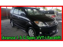 2009 Toyota Avanza 1.5 G Spec Facelift Full Loan
