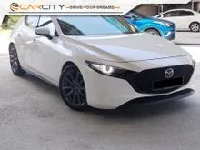 2023 Mazda 3 2.0 SKYACTIV-G High Plus Hatchback UNDER WARRANTY FULL SERVICE LOW MILEAGE SUNROOF LEATHER SEAT