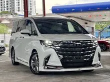 2025 Toyota Alphard 2.5 Z FULL SPEC MODELLISTA