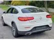 Recon 2019 Mercedes-Benz GLC250 2.0 4MATIC AMG Line SUV COUPE PREMIUM+ BURMESTER SOUND KEYLESS PACKAGE SUNROOF FULL WAY LEATHER REVERSE CAMERA UNREGISTER - Cars for sale