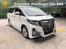 2016 Toyota Alphard 2.5 SA 7seather 360view Power Boot LED Light Push Start 7G