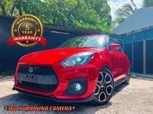 **(360 CAMERA)**2019 SUZUKI SWIFT SPORT 1.4 JAPAN SPEC (A)GRADE 4.5 B CONDITION/FREE 5 YEAR WARRANTY/PUSH START/PRE-CRASH/LKA/FAST CALL FOR BOOKING**