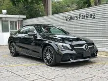 2020 Mercedes-Benz C180 1.5 AMG Line Coupe 6K KM 4.5A Red Leather HUD