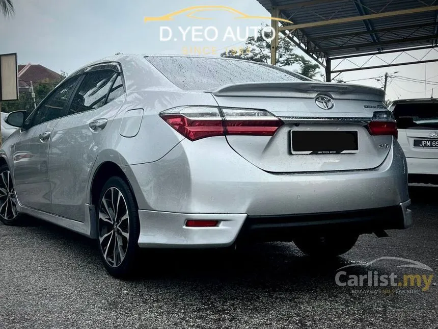 2018 Toyota Corolla Altis V Sedan