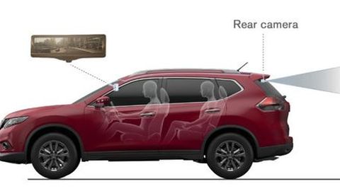 Nissan Siap Kenalkan Smart Rearview Mirror di Geneva Motor Show Mendatang