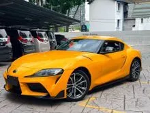[12000KM] TOYOTA GR SUPRA 2.0 TURBO SZ-R COUPE -SPORT MODE WITH POP&BANG,ADAPTIVE HIGHBEAM,CARBON FIBRE TRIM,JBL S/S,HUD,LKA,BSM,APPLE CAR PLAY