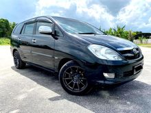 2008 Toyota Innova 2.0 G MPV PREMIUM HIGH SPEC ONE OWNER TIPTOP CONDITION ONE OWNER