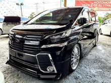 2015 Toyota Vellfire 2.5 Sport ZG Full Spec Unreg