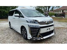 TOYOTA VELLFIRE 2.5 ZG 2019 UNREG
