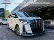 Used TOYOTA ALPHARD 2.5 MODELLISTA WTY 2024 2018,CRYSTAL WHITE IN COLOUR,2 POWER DOORS,SUN MOON ROOF,ONE DATO OWNER