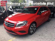 2013 Mercedes-Benz A180 1.6 Hatchback 2 MEMORY BROWN COLOUR FULL LEATHER SEATS PARKTRONIC SENSOR SYSTEM 18 SPORT RIM BLUETOOTH PADDLE SHIFT LOCAL AP