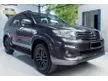 Used 2015 Toyota Fortuner 2.7 V TRD Sportivo (A) 4X4 PETROL ELETRIC SEAT ONE OWNER NO ACCIDENT NO OFF ROAD DRIVE 1 YEAR WARRANTY HIGH LOAN - Cars for sale