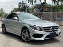 2015 Mercedes-Benz C200 2.0 AMG Sedan Red Interior