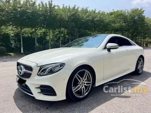 2018 Mercedes-Benz E300 2.0 AMG Line Coupe