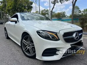 2018 Mercedes-Benz E300 2.0 AMG Line Coupe