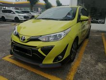 ( SPECIAL PROMOTION ) ( PRICE ON THE ROAD WITHOUT INSURANCE ) 2019 Toyota Yaris 1.5 G Hatchback