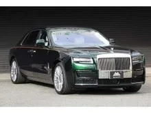 2024 Rolls-Royce Ghost 6.8 Sedan Extended Wheelbase Japan Spec with Dark Emerald Exterior, Grace White Interior / INCOMING STOCK