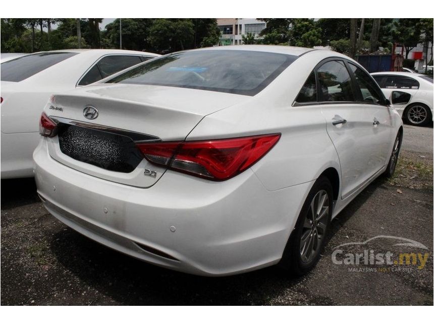 Hyundai Sonata 2014 Elegance 2.0 in Johor Automatic Sedan White for RM ...