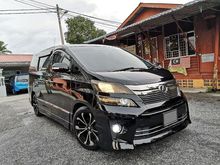 2012/2014 Toyota Vellfire 2.4 Z G Edition Pilot Super Full Spec