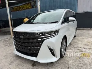 2025 Toyota Alphard 2.5 Z SPEC FULLY LOADED SUNROOF 4CAMERA DIM BSM HUD ROOF TV JBL SIDE STEP GRADE 5A JAPAN EDITION