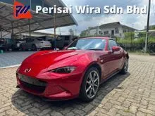 2023 Mazda Roadster 2.0 RF Convertible (A) BOSE, BLACK LEATHER, UNREG