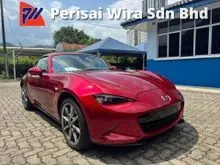 2023 Mazda Roadster 2.0 RF Convertible (A) BOSE, BLACK LEATHER, UNREG