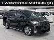 2021 Toyota Alphard 2.5 S Type Gold BSM DIM Semi Leather Seat