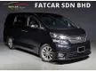 Used TOYOTA VELLFIRE 2.4 Z PLATINUM #NICE CAR PLATE NO 3DIGITS 126 #7 SEATER #ALPINE ROOF MONITOR #Z BODY KIT #BLACK INTERIOR COLOUR #GOOD DEALS