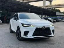 2023 Lexus RX 350 2.4 F Sport Handling SUV -  BLACK HALF LEATHER SEAT, DIGITAL INNER MIRROR, SUNROOF