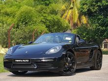 Unregister 2017 PORSCHE BOXSTER 718 2.0 i (A) Turbo PDK Dual Clutch Convertible sport roadster