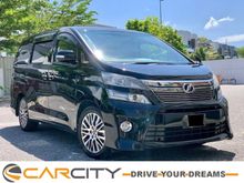 2013 Toyota Vellfire 2.4 ZP PLATINUM LIMITED EDITION NEW FACELIFT MODEL