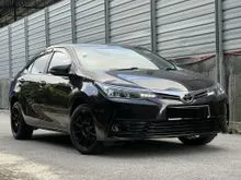 2018 Toyota Corolla Altis 1.8 G Sedan 3 year warranty