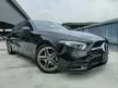Recon 2019 Mercedes A180 AMG Premium Plus Panaromic Roof 4 Camera Leather Radar LKA BSM HUD Ambient Light Japan Unregister - Cars for sale