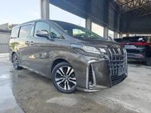 2021 Toyota Alphard 2.5 SC Grade 4 3LED PCS LTA Display Audio Pilot Seat Leather Power Boot Unregister