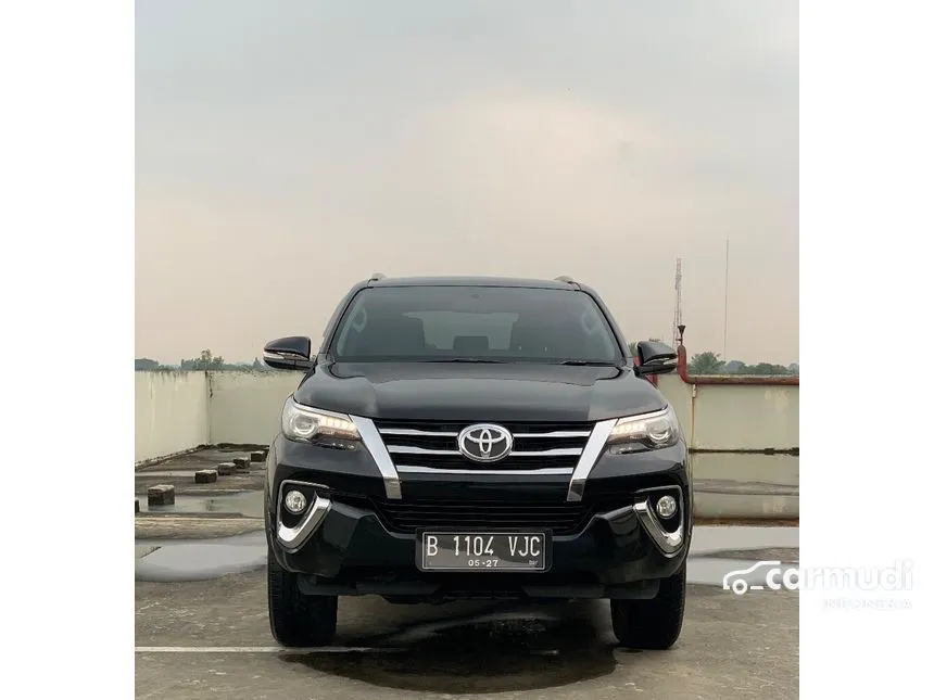Jual Mobil Toyota Fortuner 2017 VRZ 2.4 di DKI Jakarta Automatic SUV Hitam Rp 339.000.000