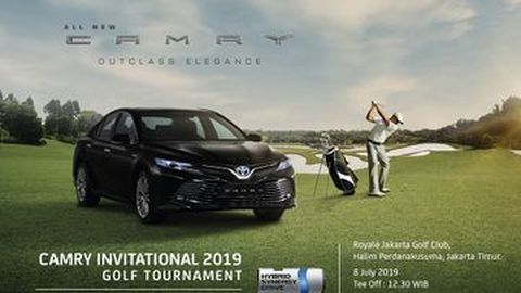 Ratusan Pegolf akan Rebutkan Toyota Camry Gratis