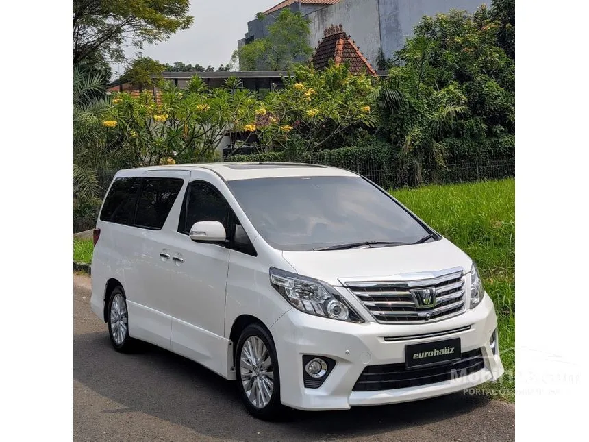 Jual Mobil Toyota Alphard 2014 SC 2.4 di DKI Jakarta Automatic MPV Putih Rp 449.000.000