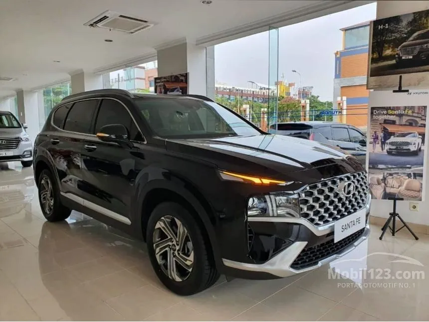 Jual Mobil Hyundai Santa Fe 2023 Signature 2.5 di DKI Jakarta Automatic SUV Hitam Rp 610.000.000