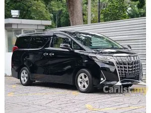 2021 Toyota Alphard 2.5 G X MPV, GRADE 4.5B, ORI 23K KM, 8 SEATERS, 2 POWER DOORS, DIM, BSM, SUNROOF, ANDROID AUTO & APPLE CAR PLAY SYSTEM