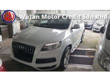 2013 Audi Q7 3.0TDI (Diesel) S Line Unreg(0%GST)