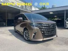 2023 TOYOTA ALPHARD 2.5 Z BRONZE COLOR & ROOF MONITOR