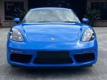 2022 Porsche 718 Cayman 2.0 Coupe UK Spec  Sport Chrono  Sport Exhaust  BOSE