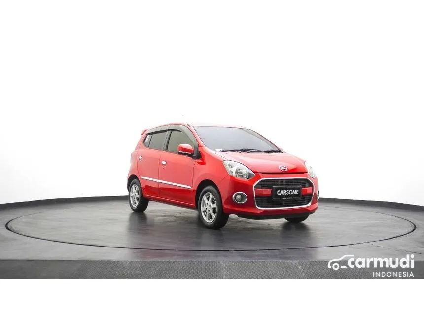 Jual Mobil Daihatsu Ayla 2016 X 1.0 di Banten Manual Hatchback Merah Rp 82.000.000