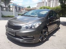 2014 Kia Cerato 1.6 K3 Sedan Sporty Design FOC 1 YEAR WARRANTY