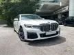 Used 2022 BMW 740Le 3.0 xDrive M Sport Sedan ( BMW Quill Automobiles ) Full Service Record, Very Low Mileage 11K KM, Under Warranty, Full Car PPF