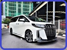 UNREGSITERED 2019 Toyota Alphard 2.5 SC MODELLISTA BODYKIT JBL SOUND 4 CAM SUNROOF MOONROOF FULL LEATHER PILOT SEAT 3 EYE LED BSM RCTA LTA